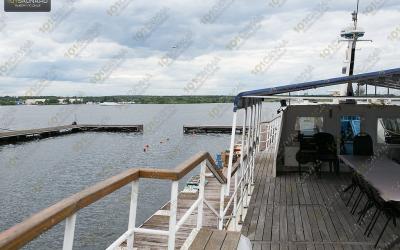 Плав-отель в Pelican Yacht Club, в Москве, Московская обл., Мытищинский р-н, Грибки дер., ул. Адмиральская |  | 101sauna.moscow